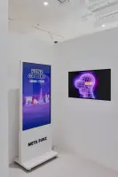 메타버스 감성 미니멀 NFT 갤러리 공간